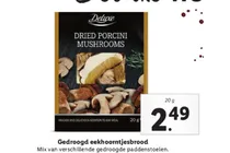 gedroogde eekhoorntjesbrood