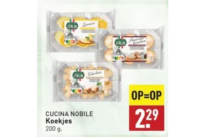 Koekjes aanbieding