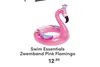 zwemband pink flamingo