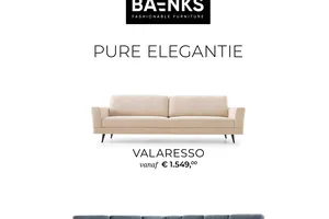 Valaresso Sofa aanbieding