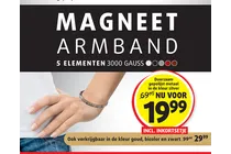 magneet armband
