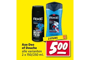 axe deo of douche