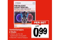ventiellampjes