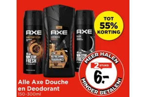 Axe Deodorant nu 55.00% korting aanbieding