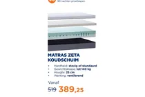 matras zeta koudschuim