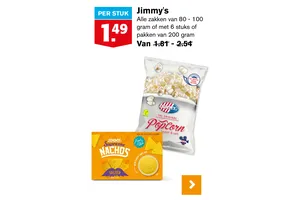 Nachos aanbieding