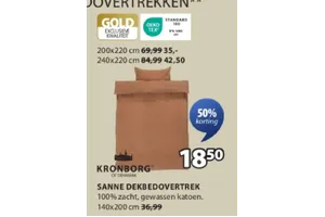 Dekbedovertrek aanbieding