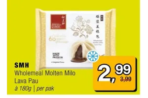 wholemeal molten milo lava pau