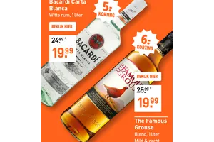 The Famous Grouse nu 6.00% korting aanbieding