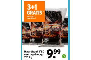 oven gedroogd berkenhout