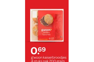 kaiserbroodjes aanbieding