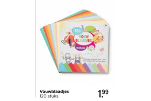 vouwblaadjes