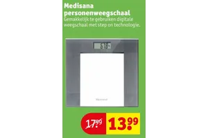 personenweegschaal aanbieding