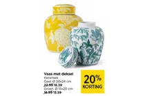 vaas met deksel