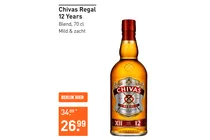 chivas regal 12 years blended scotch whisky