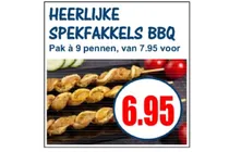 spekfakkels bbq