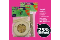 vogel snacks paradise parrot