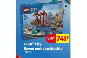 lego city haven met vrachtschip