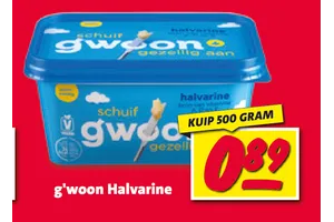 g'woon Halvarine aanbieding