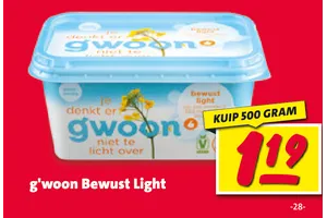 g'woon Bewust Light aanbieding