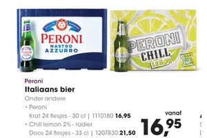 Peroni Nastro Azzurro aanbieding