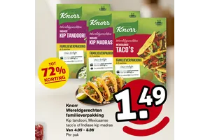 kip tandoori mexicaanse taco s of indiase kip madras