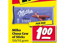 choco cow of sticks