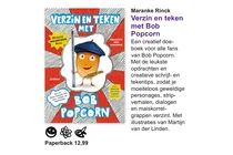verzin en teken met bob popcorn