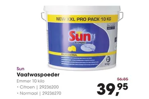 Vaatwaspoeder aanbieding