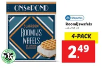roomijswafels