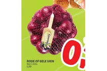 rode of gele uien