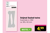 snijmal sealed twine