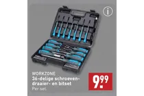 36 delige schroeven draaier en bitset