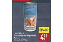 gerookte hotdogworst xxl