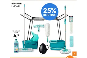 Dweilset nu 25.00% korting aanbieding