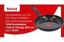 keramische tefal koekenpan cook change