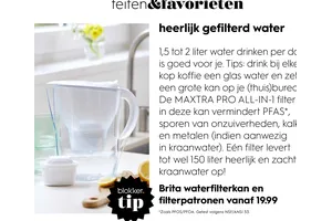 Brita waterfilterkan aanbieding