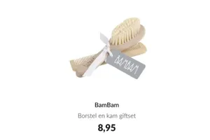 borstel en kam giftset