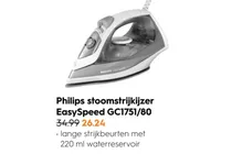 stoomstrijkijzer easyspeed gc1751 80