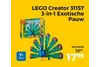 lego creator 3 in 1 exotische pauw