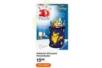 pokemon 3d puzzel pennenkoker
