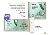 plus eco toiletpapier