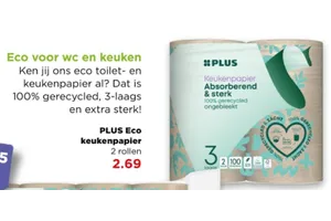 plus eco keukenpapier