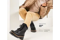 leren veterboots