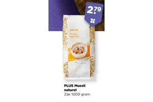 plus muesli naturel