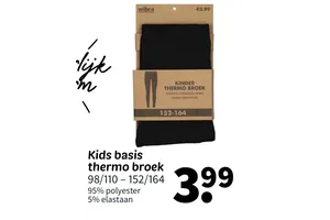 Kinder Thermo Broek aanbieding