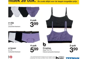 Dames slips aanbieding