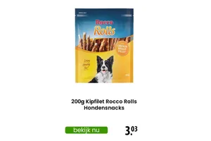 rocco rolls hondensnacks