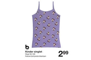 kinder singlet