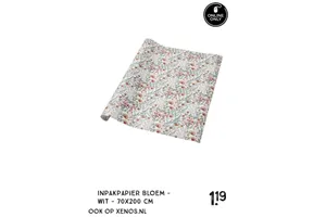 inpakpapier bloem